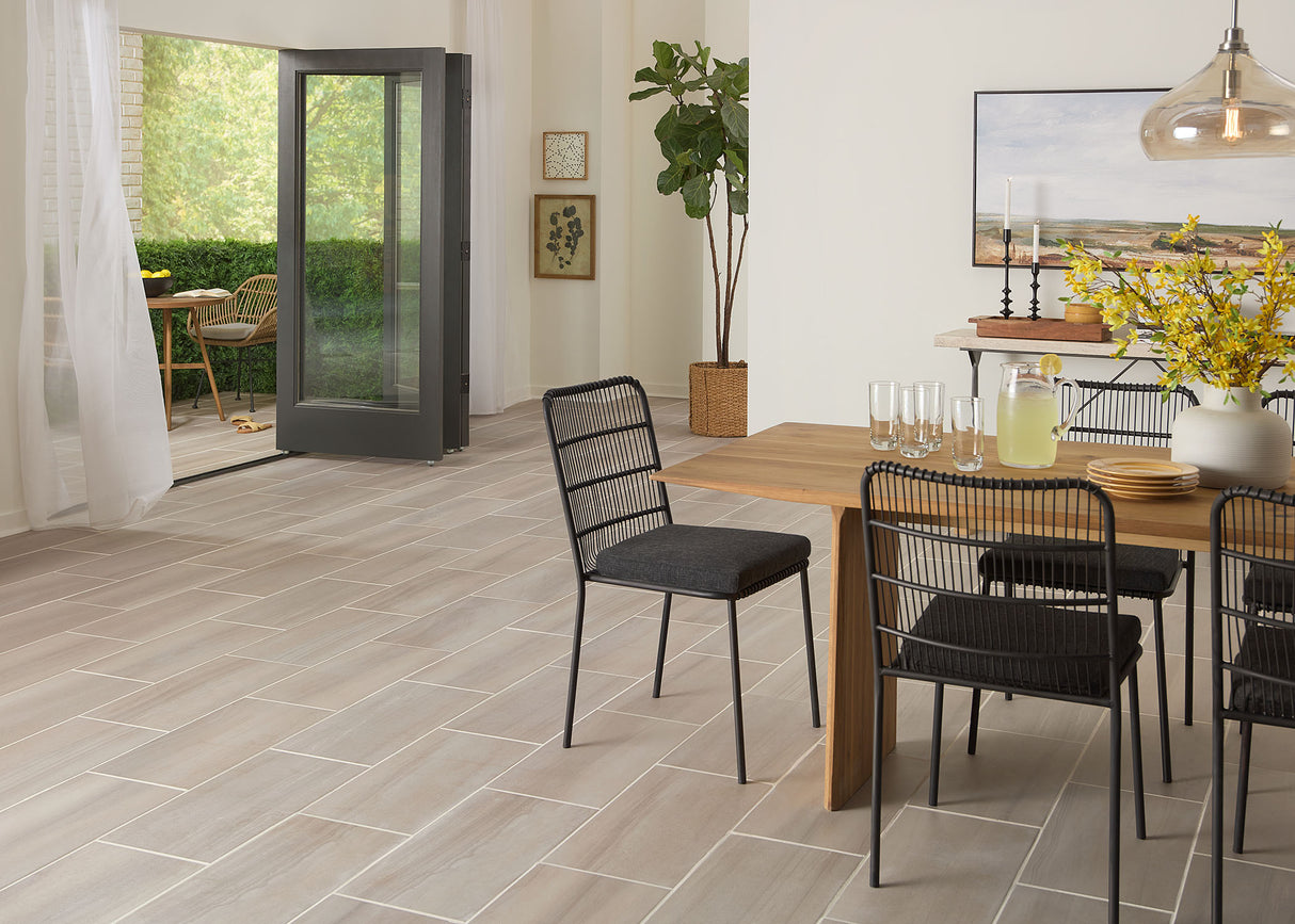 12"x24" Sandstone Earth Porcelain Tile- Stack Out - 285.2 Sq. Ft.