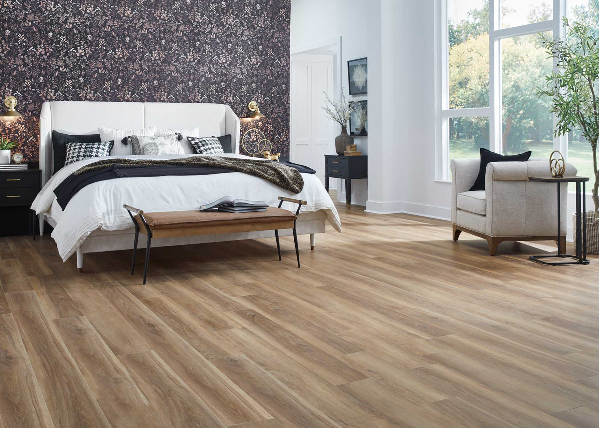 5mm w/pad Shoreway Oak Waterproof Rigid Vinyl Plank Flooring - Sample