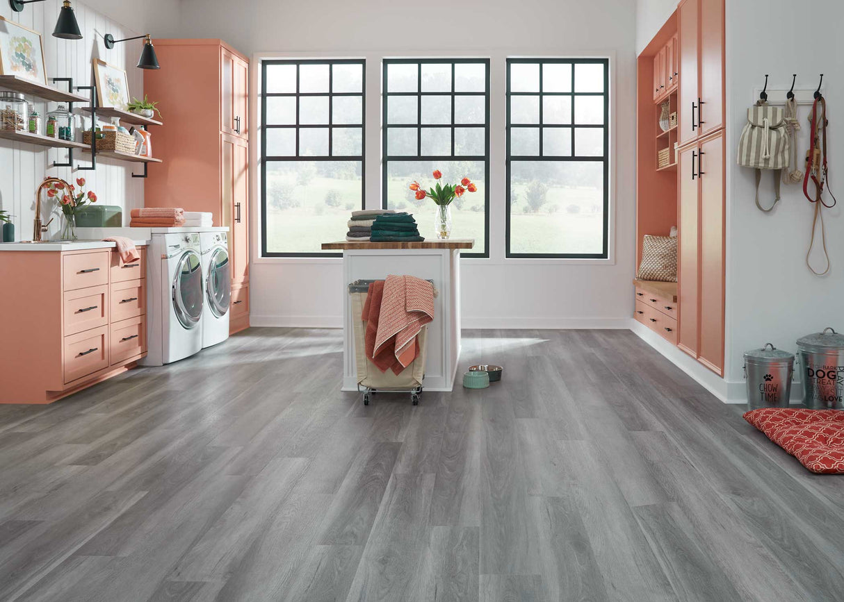 6mm w/pad Cathedral Oak Waterproof Rigid Vinyl Plank Flooring - Sample
