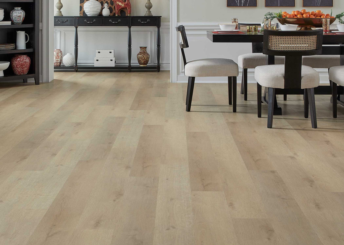 6mm w/pad Shepherd Oak Waterproof Rigid Vinyl Plank Flooring 7.08 in. Wide x 60 in. Long
