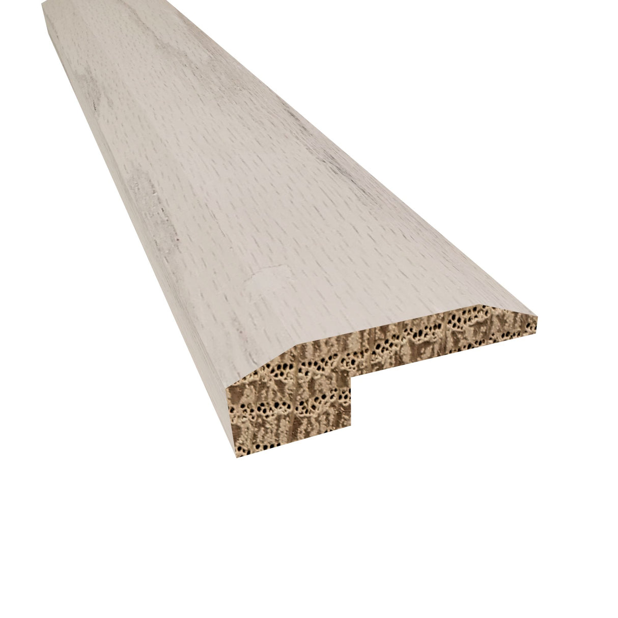 Prefinished Frozen Coast Oak Hardwood 5/8 in. Thick x 2 in. Wide x 78 in. Length Threshold