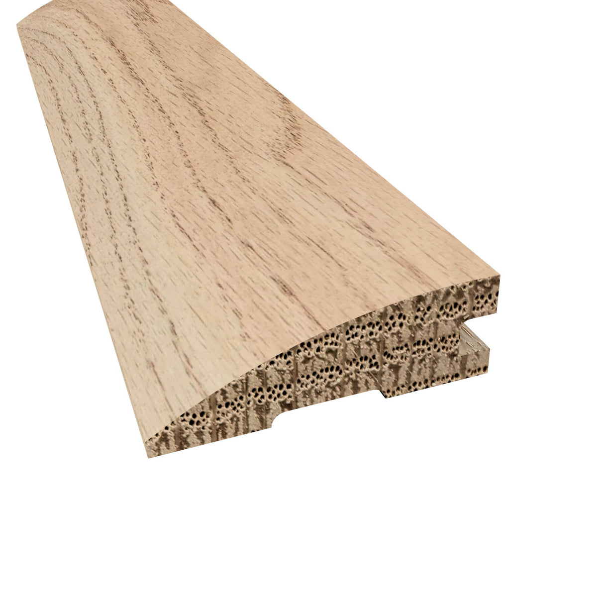 Prefinished Winter Seaport Oak Hardwood 3/4 in. Thick x 2.25 in. Wide x 78 in. Length Reducer