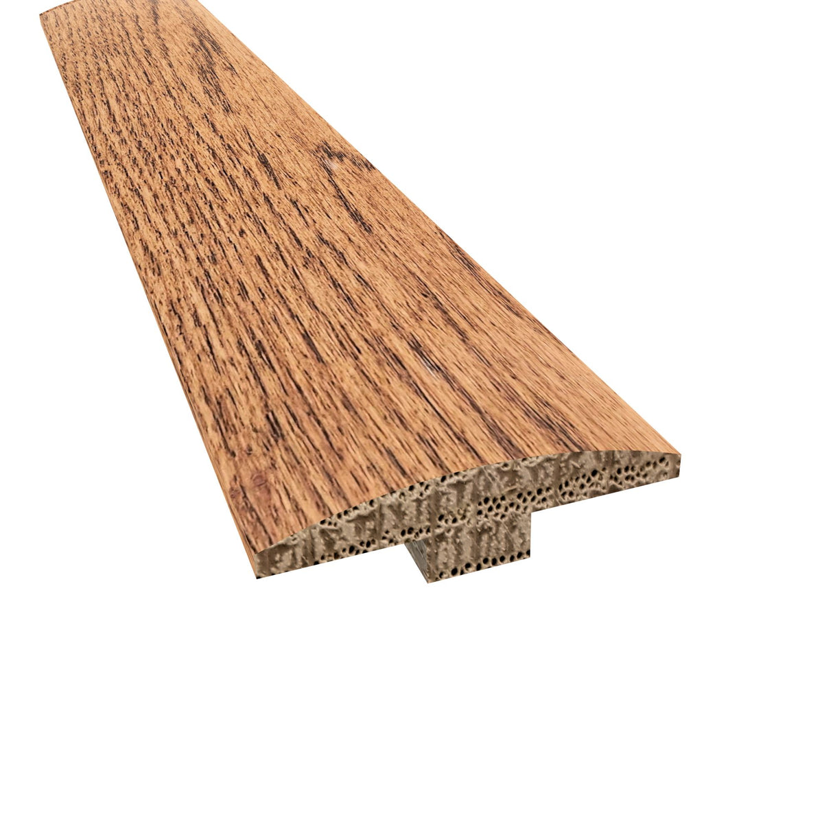 Prefinished Polar Summit Oak Hardwood 1/4 in. Thick x 2 in. Wide x 78 in. Length T-Molding