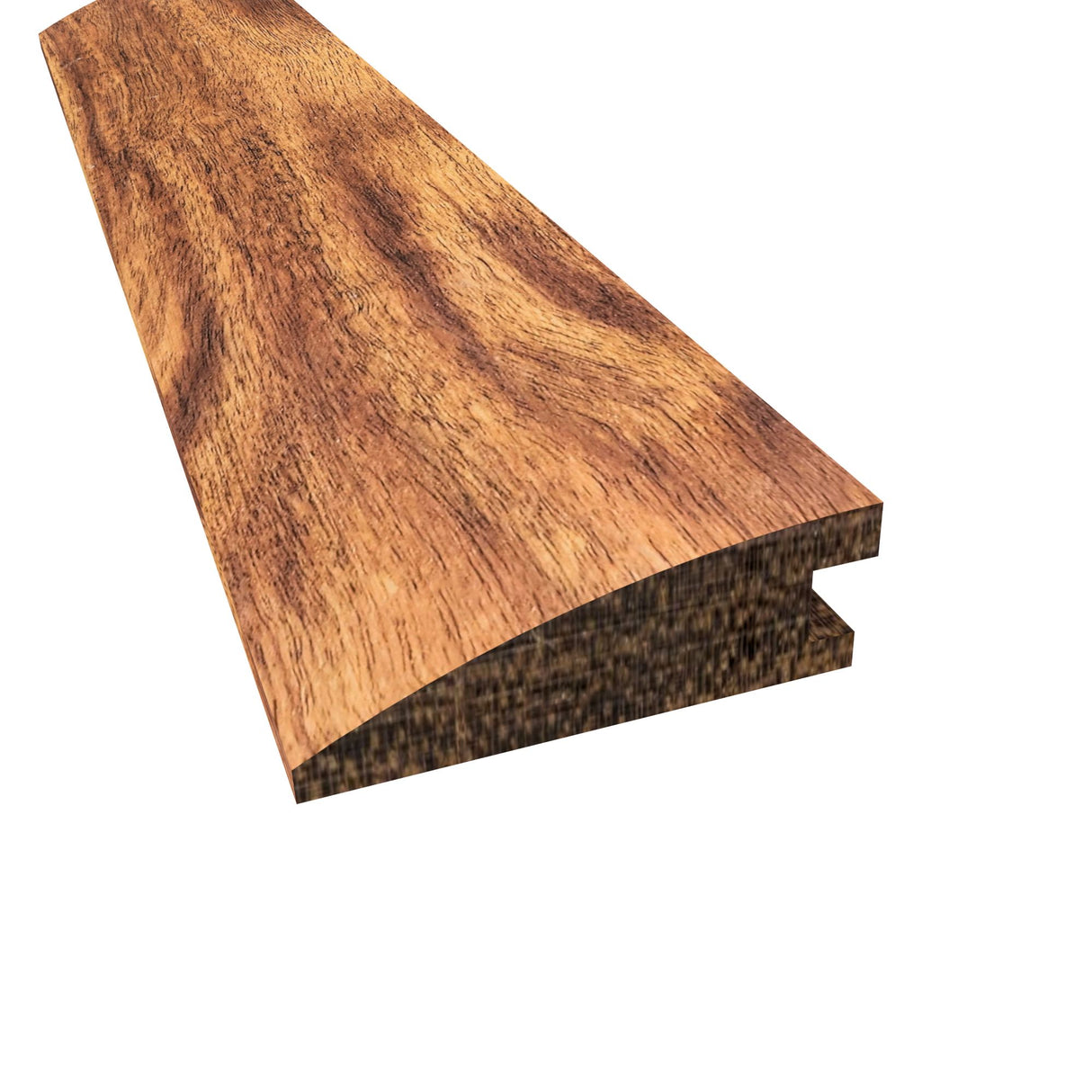 Prefinished Queensland Range Acacia Hardwood 5/8 in. Thick x 2 in. Wide x 78 in. Length Reducer