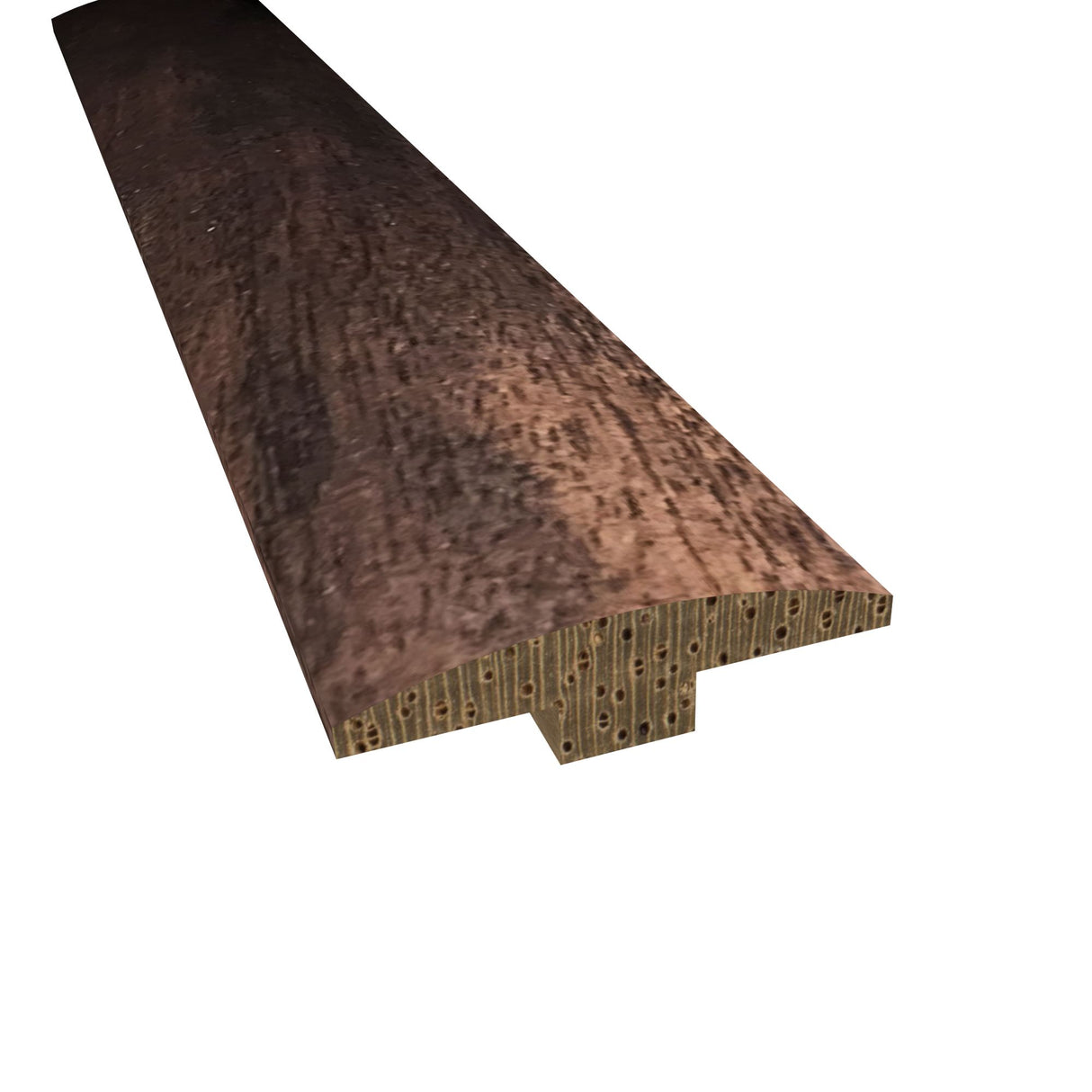Prefinished Golden Mahogany Hardwood 1/4 in. Thick x 2 in. Wide x 78 in. Length T-Molding