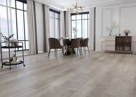 9mm w/pad Piedmont Cherry Water-Resistant Hybrid Resilient Flooring 7.56 in. Wide x 50.63 in. Long