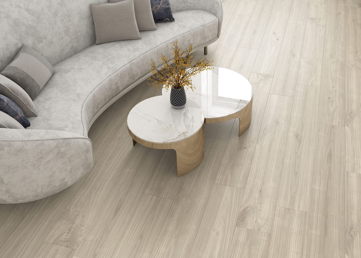 7mm w/pad Timber Cove Cherry Water Resistant Hybrid Resilient Flooring - As-Is - Stack Out - 454.48 Sq. Ft.