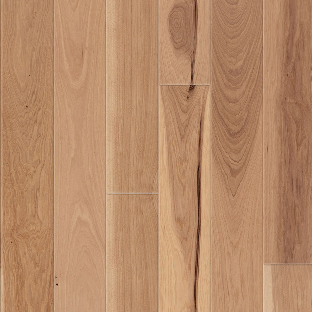 7/16 in. Matte Natural Hickory Prefinished Engineered Hardwood Flooring 5.4 in. Wide
