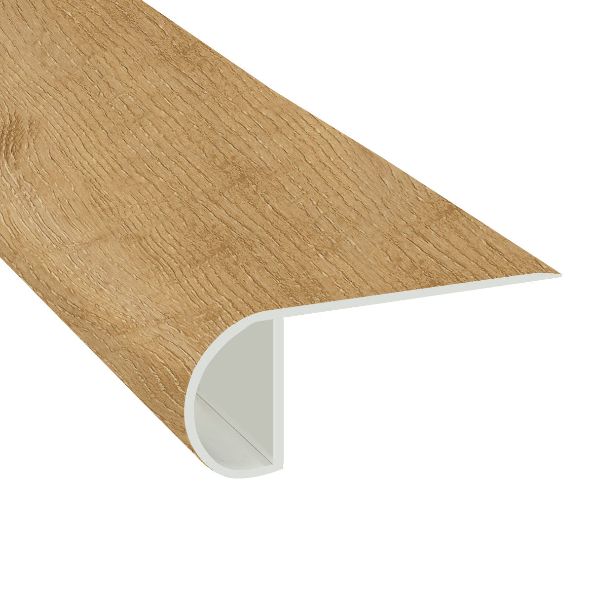 Woodley Oak Waterproof 2.25 in wide x 7.5 ft Length Low Profile Stair Nose