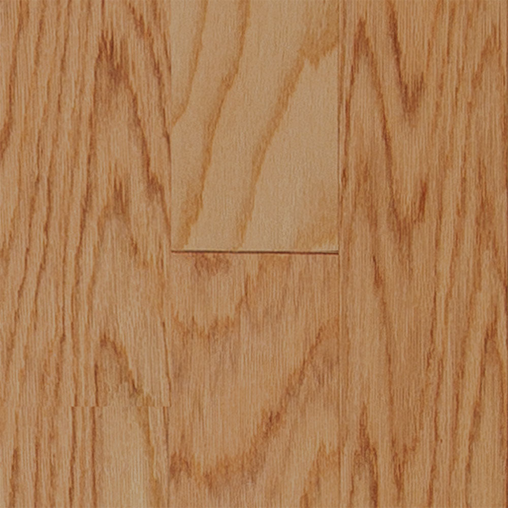 3/8 in. Red Oak Ridge Quick Click Prefinished Engineered Hardwood Flooring 5.38 in. Wide