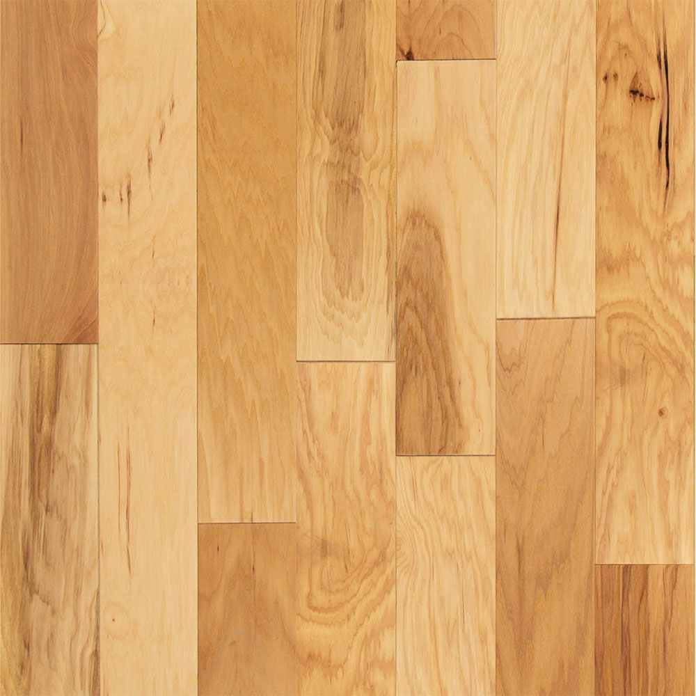3/8 in. Sun Valley Hickory Quick Click Prefinished Engineered Hardwood Flooring 5.38 in. Wide
