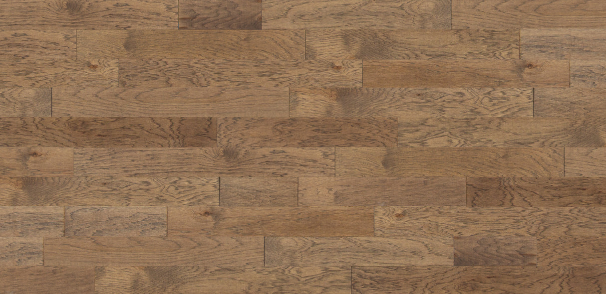 3/8 in. Shadow Valley Hickory Quick Click Engineered Hardwood Flooring - Sample