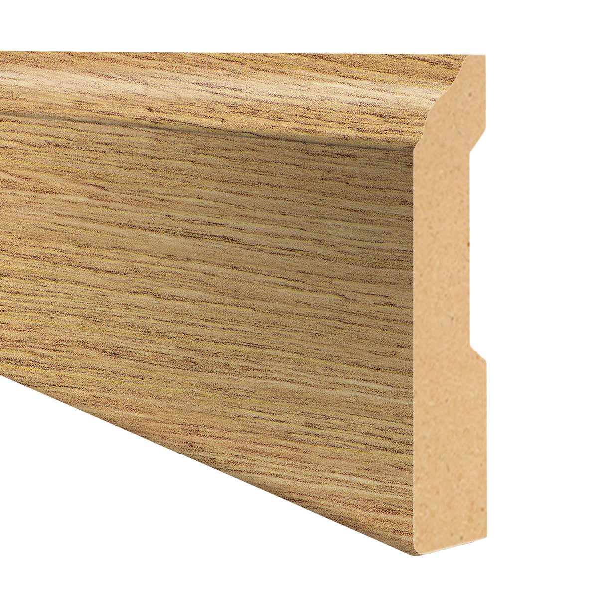 Stillwater Oak Laminate 3.25 in wide x 7.5 ft Length Baseboard