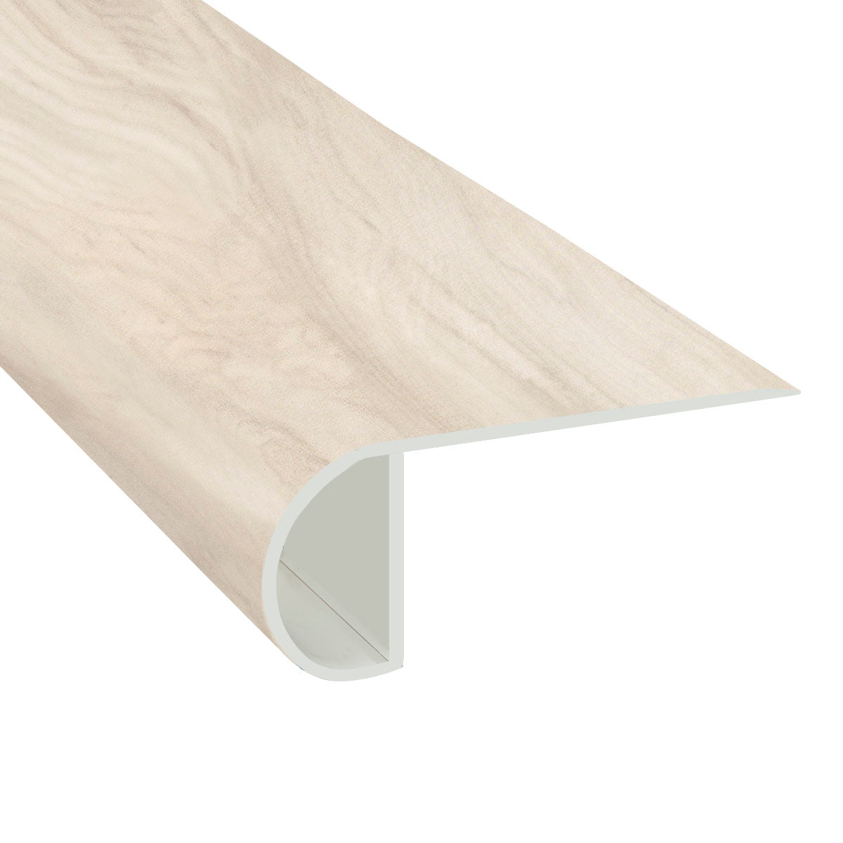 Norwegian Walnut Waterproof 2.25 in wide x 7.5 ft Length Low Profile Stair Nose