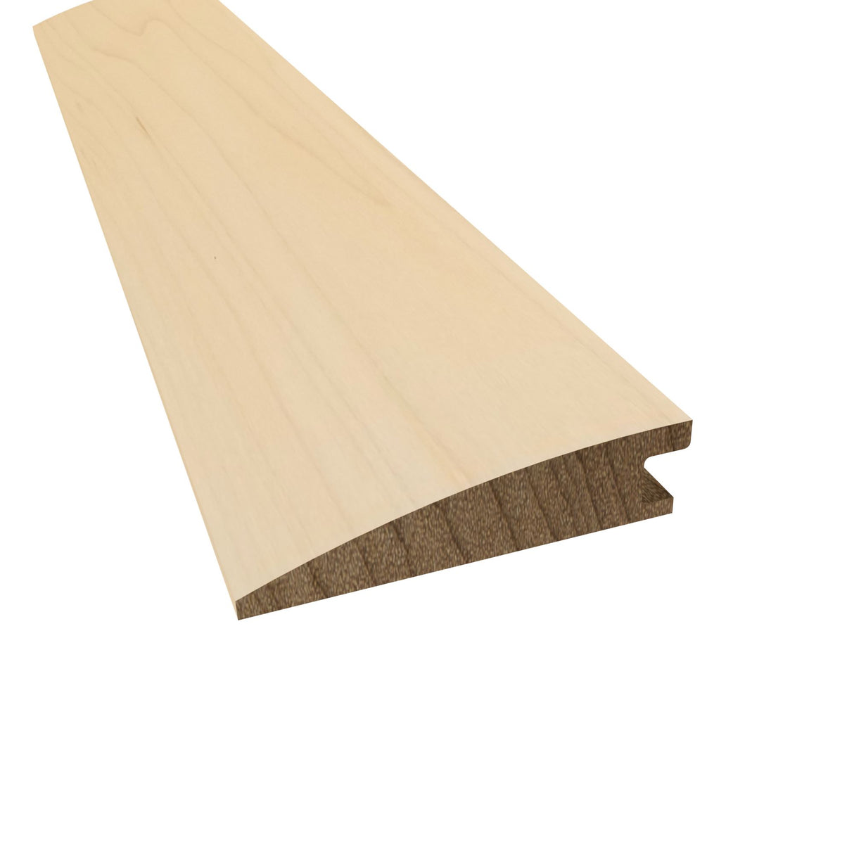 Prefinished Maple Hardwood 7/16 in. Thick x 2 in. Wide x 78 in. Length Reducer