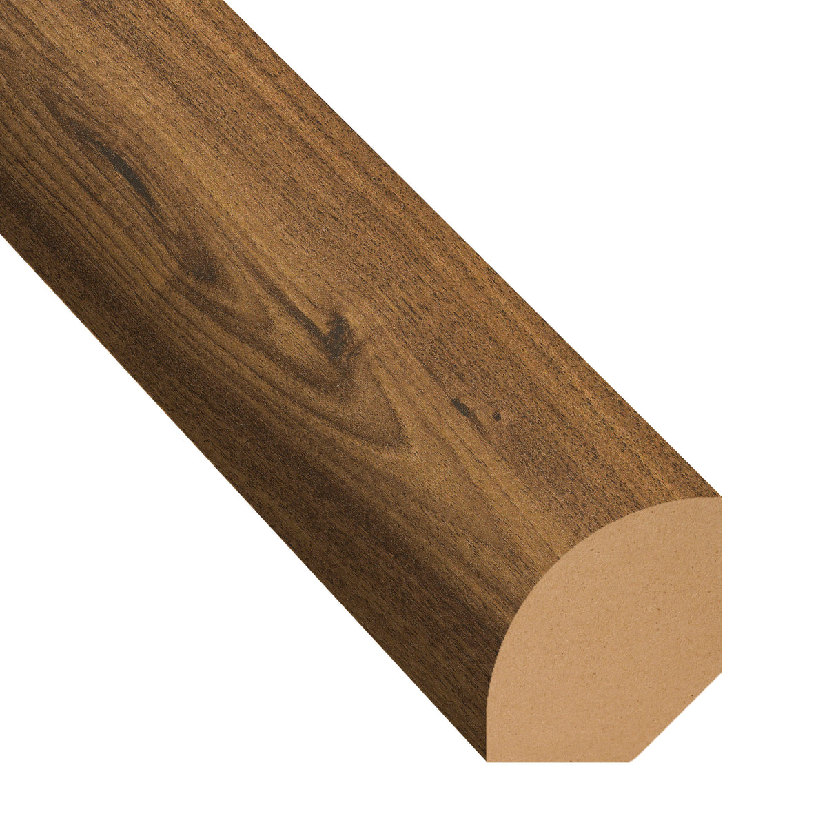 Rum Cay Walnut Hybrid Resilient .75 in wide x 7.5 ft Length Quarter Round