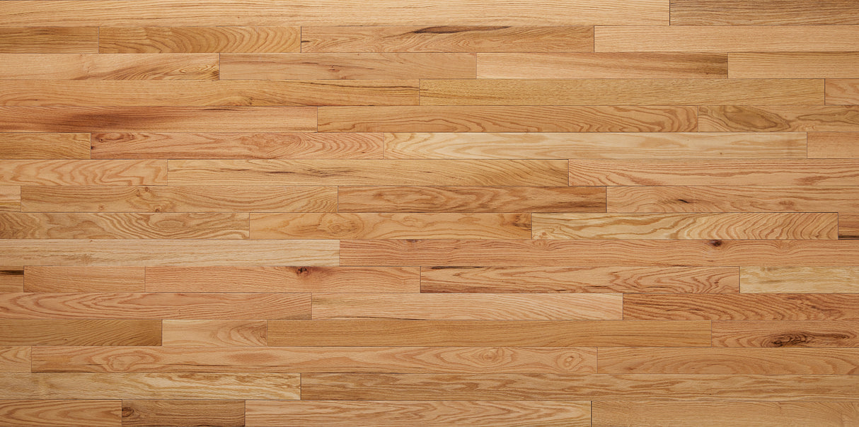 3/4 in. Natural Oak Prefinished Solid Hardwood Flooring 3 in. Wide