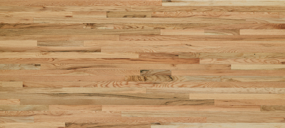 3/4 in. Natural Red Oak Prefinished Solid Hardwood Flooring 2.25 in. Wide