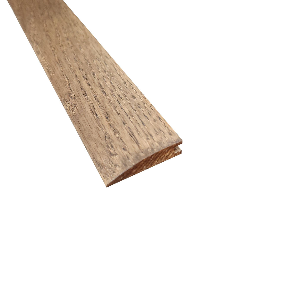 Prefinished Nutmeg Oak Hardwood 3/8 in. Thick x 1.5 in. Wide x 78 in. Length Reducer