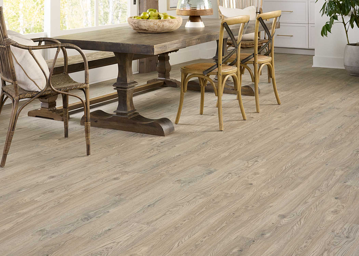 6mm w/pad Rosemont Oak Waterproof Rigid Vinyl Plank 7.09 in. Wide x 48 in. Long