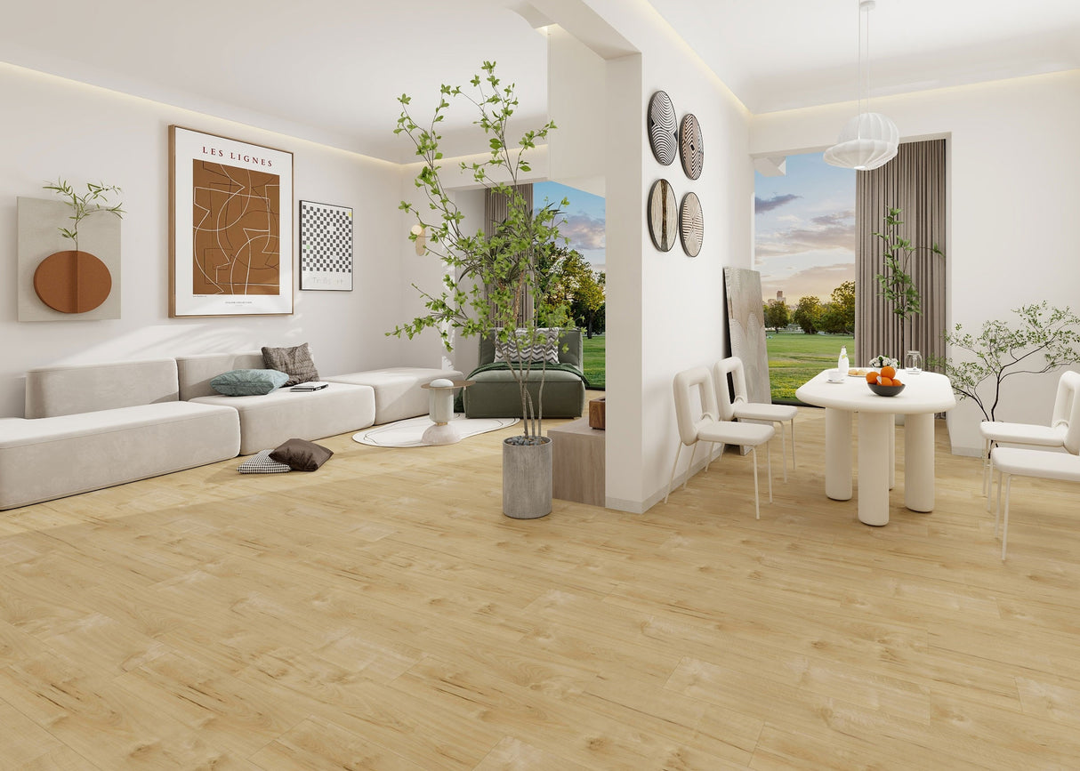 6mm w/pad Springfield Myrtle Waterproof Rigid Vinyl Plank 7.09 in. Wide x 48 in. Long