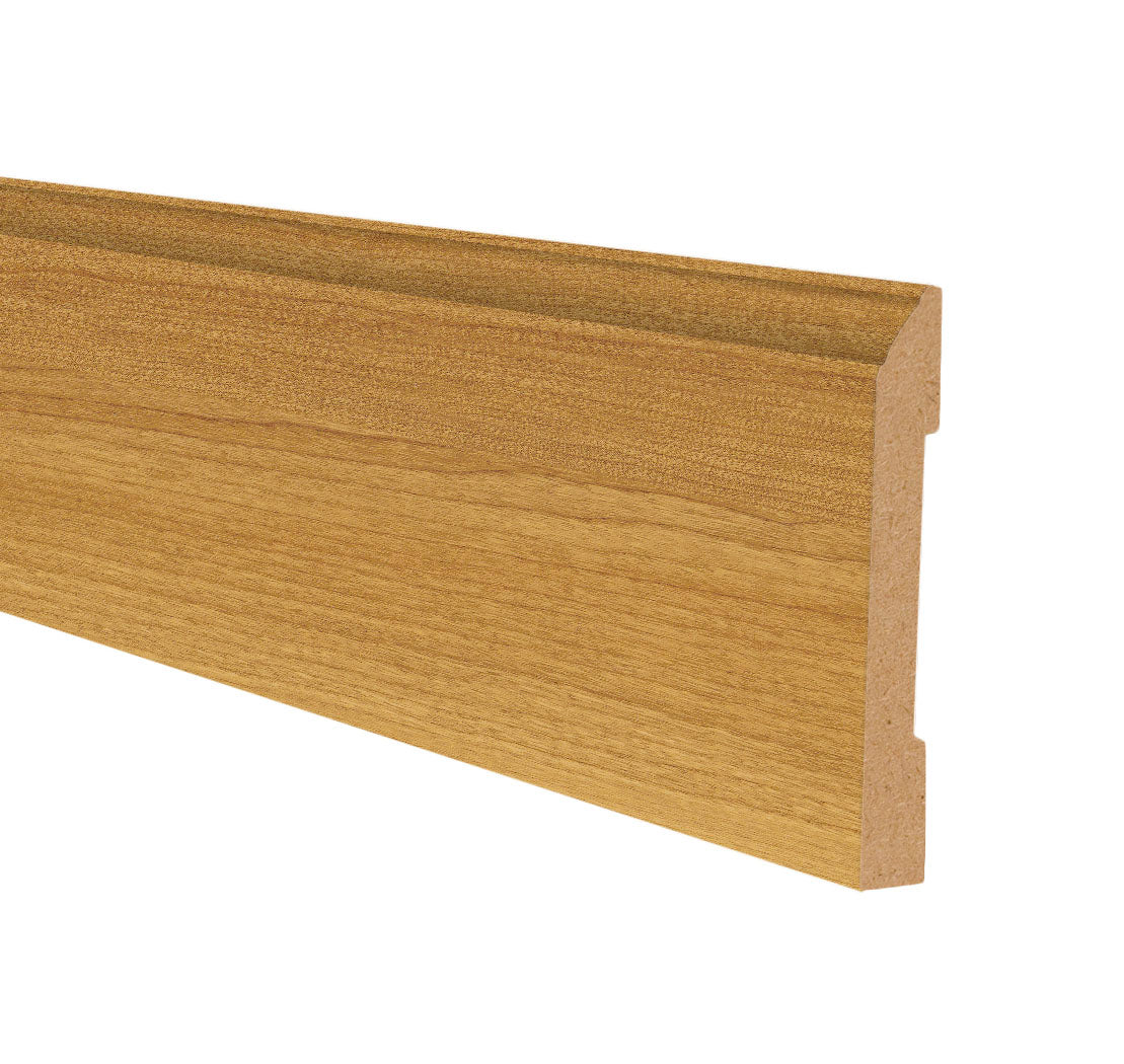 Cumberland Cherry 3.25 in wide x 7.5 ft Length Baseboard