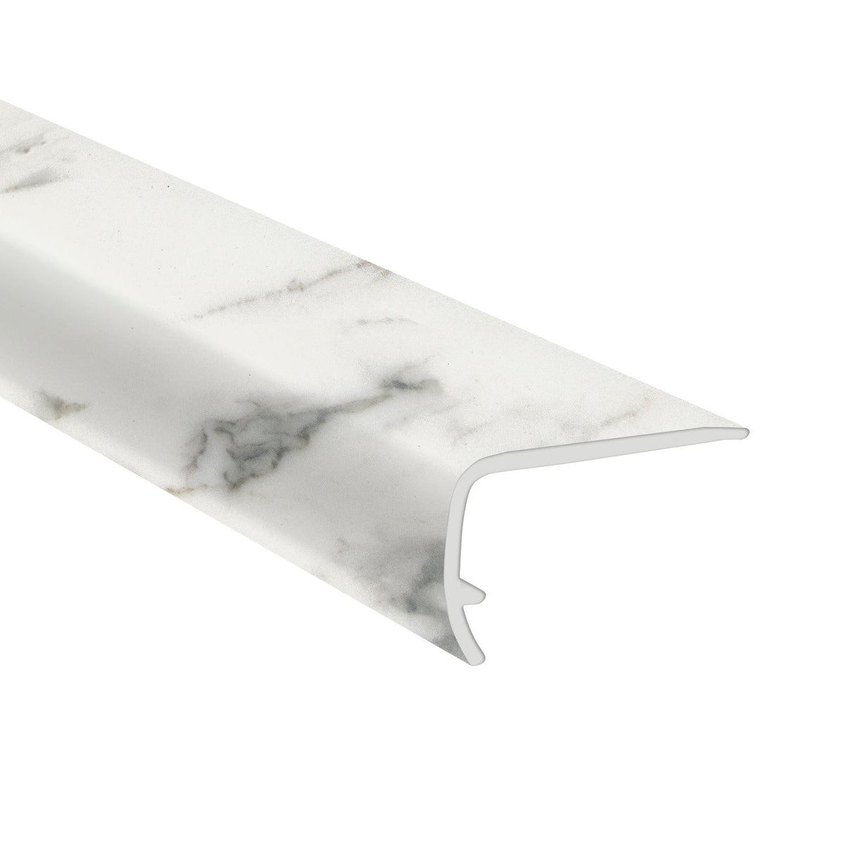 Palazzo Marble Waterproof 2.25 in wide x 7.5 ft Length Low Profile Stair Nose