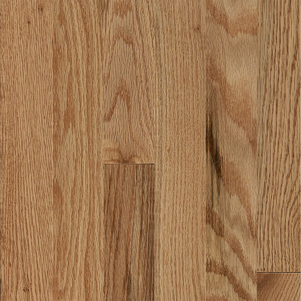3/4 in. Natural Oak High Gloss Prefinished Solid Hardwood Flooring 2.25 in. Wide