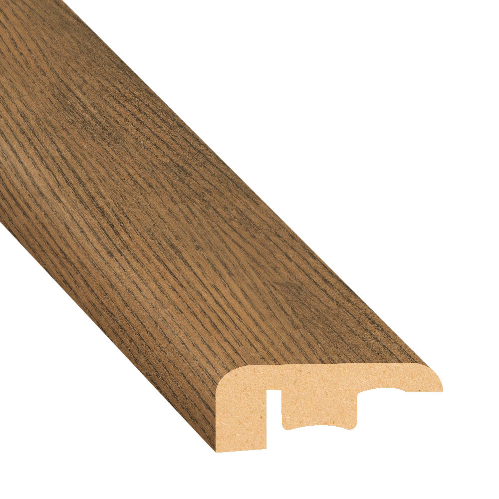 Saddlebrook Springs Chestnut Hybrid Resilient Wtrprf 1.5 in W x 7.5 ft L Low Profile End Cap