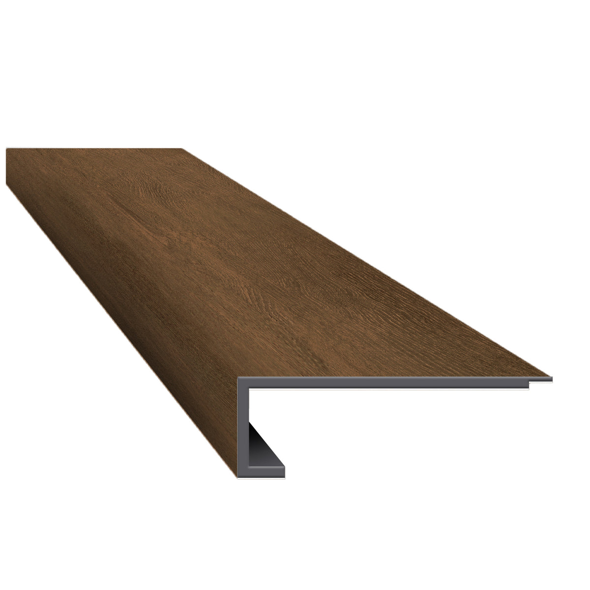 Parker Peak Walnut Square Landing Stair Nose