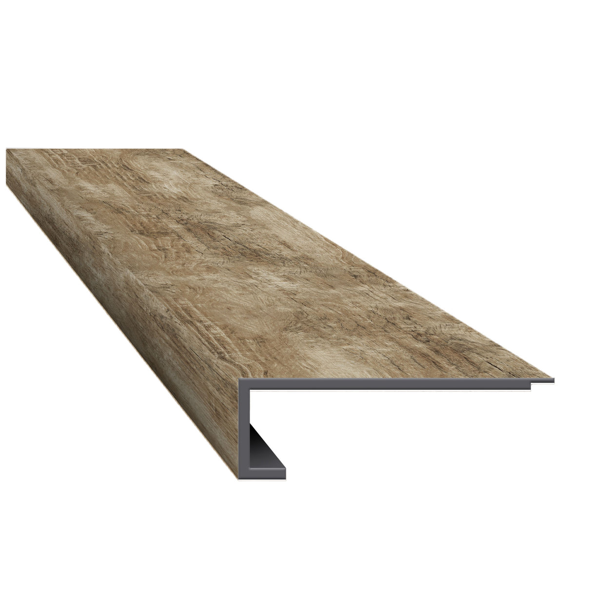 Wagon Wheel Oak Square Landing Stair Nose