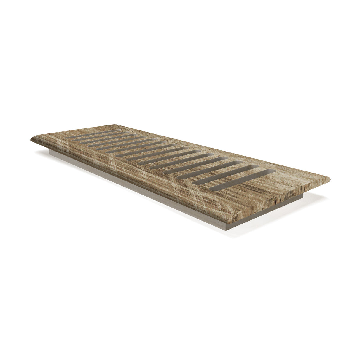 4 x 12 Wagon Wheel Oak Drop In Grill