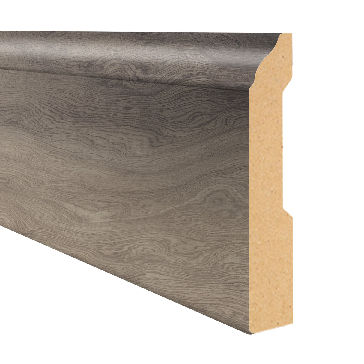 Stormy Glen Oak 3.25 in wide x 7.5 ft Length Baseboard