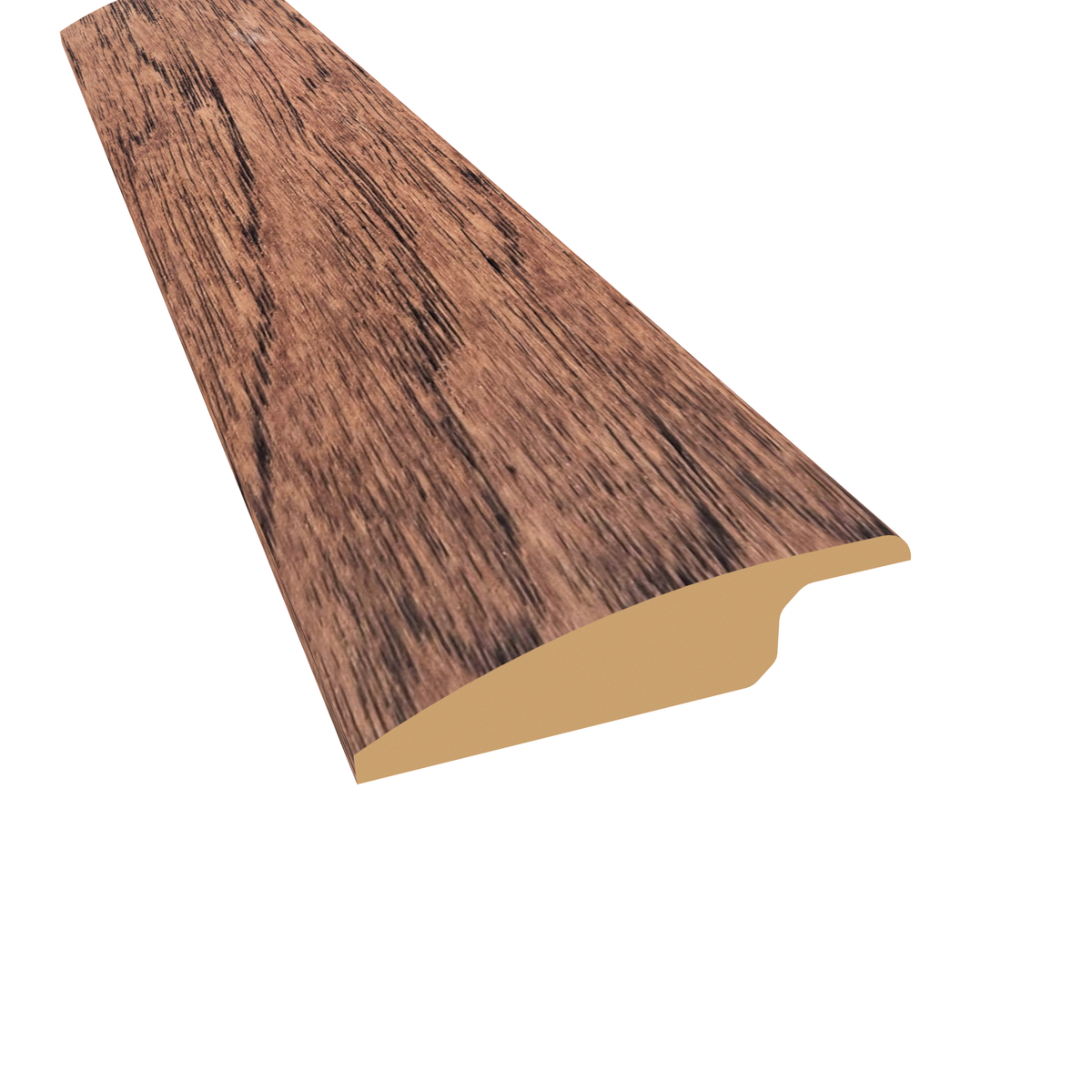 Prefinished Shadow Valley Hickory Hardwood 3/8 in. Thick x 2 in. Wide x 78 in. Length Reducer