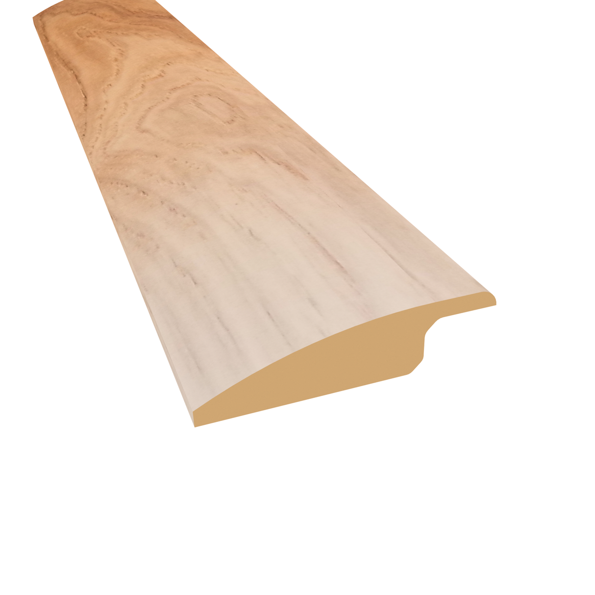 Prefinished Sun Valley Hickory Hardwood 3/8 in. Thick x 2 in. Wide x 78 in. Length Reducer