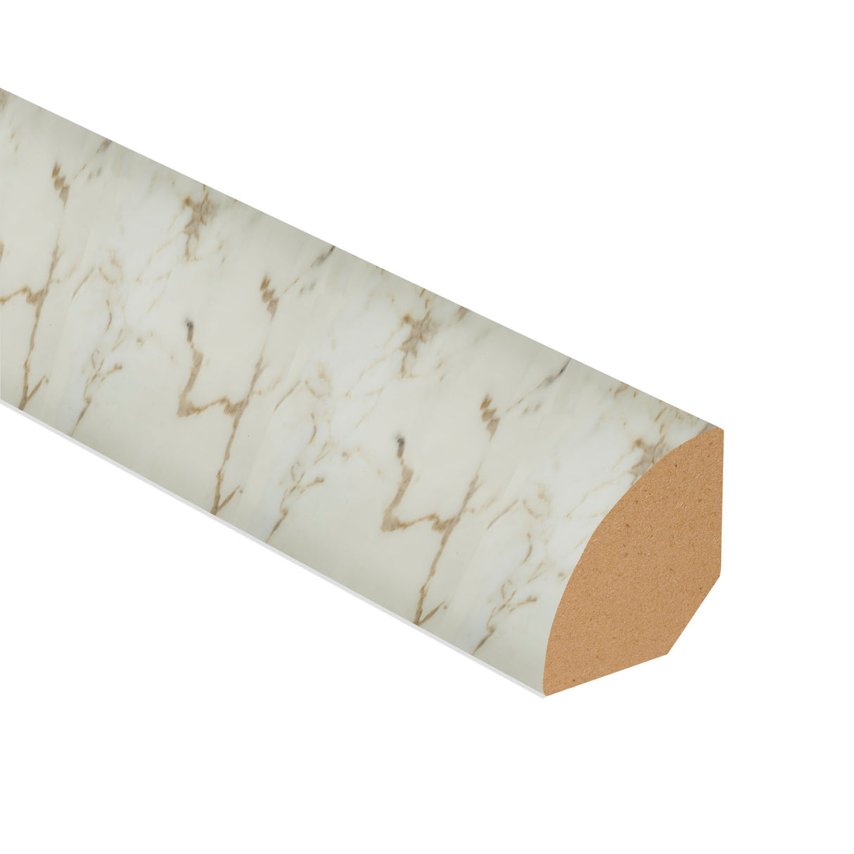 Luna Bianca .75 in wide x 7.5 ft Length Quarter Round