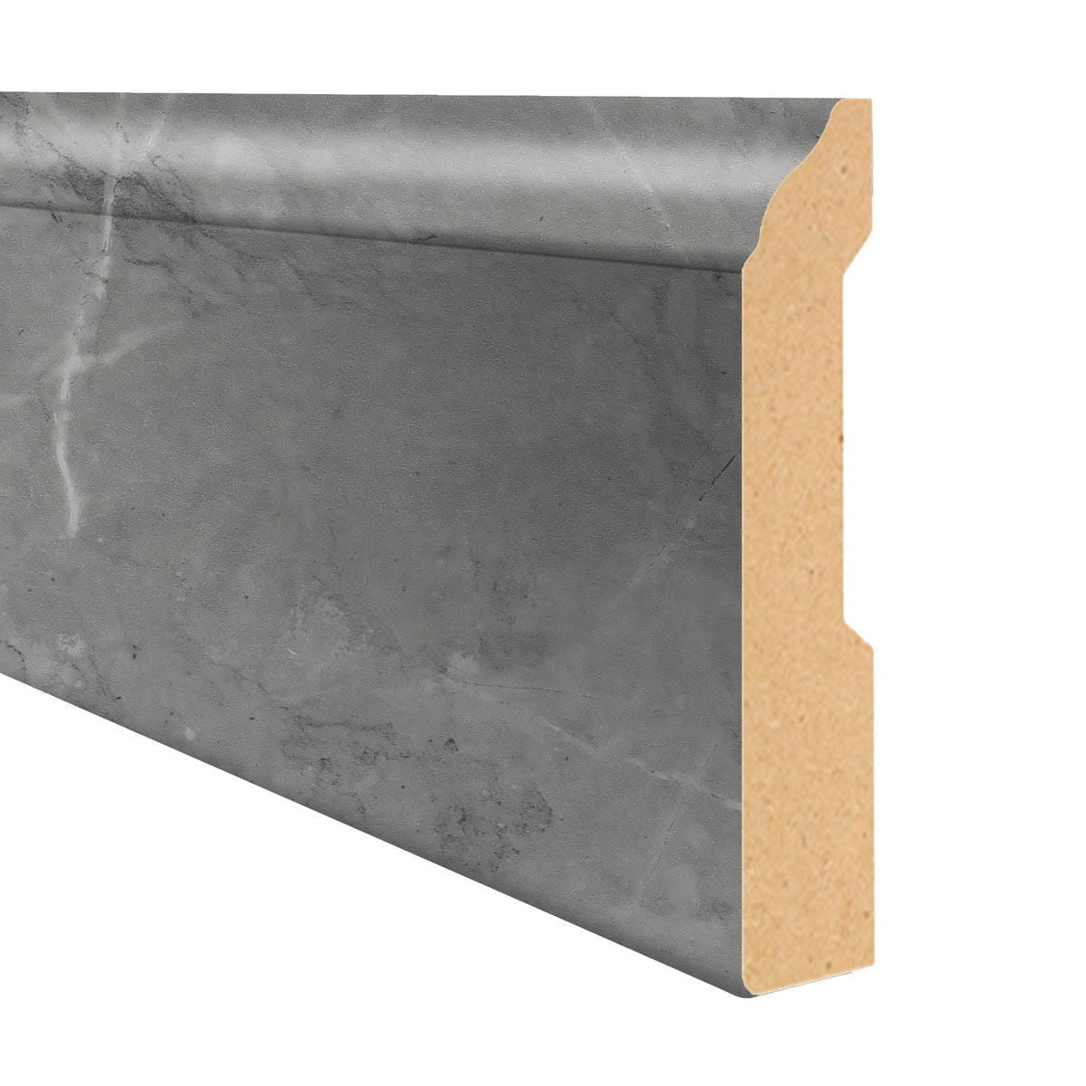 Grigio Salerno 3.25 in wide x 7.5 ft Length Baseboard
