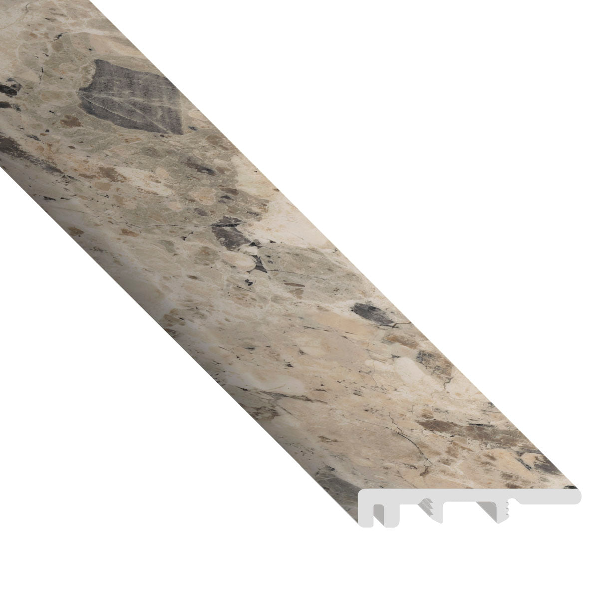 Alba Terrazzo Waterproof 1.5 in wide x 7.5 ft Length End Cap