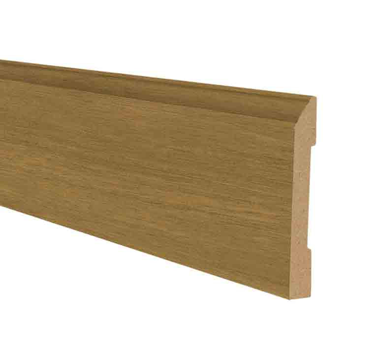 Mission Beach Oak 3.25 in wide x 7.5 ft Length Baseboard