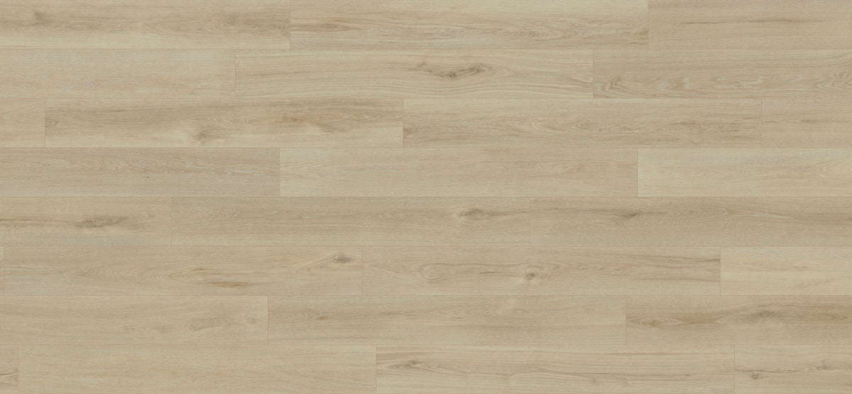 8mm w/pad Goldfinch Oak Water-Resistant Hybrid Resilient Flooring - Sample