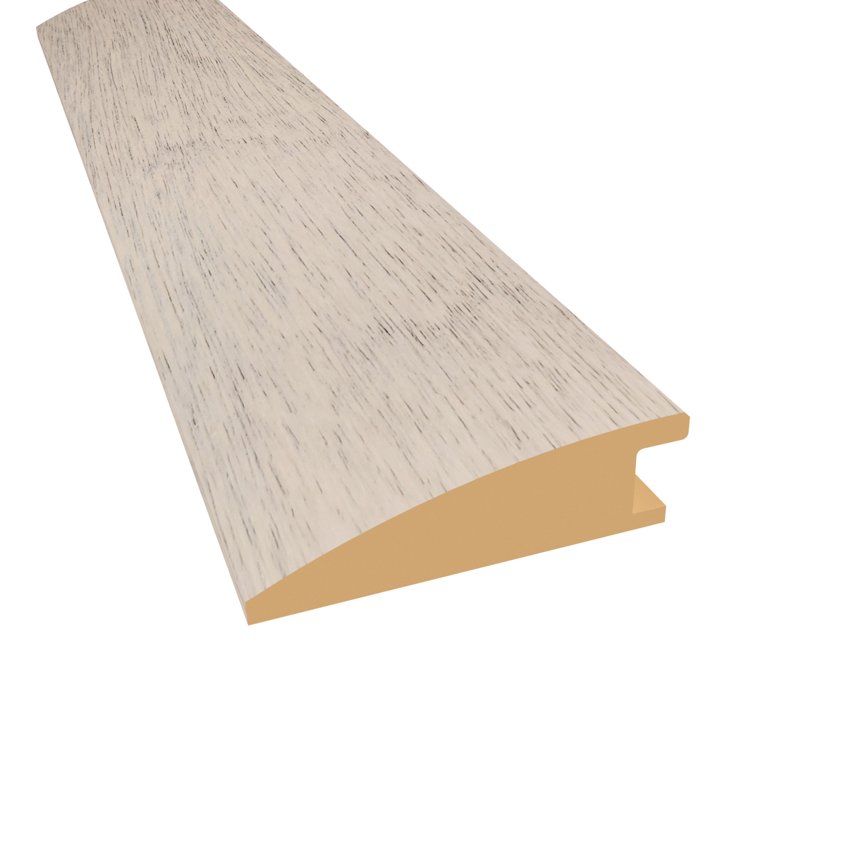 Prefinished Misty Brazilian Oak Hardwood 9/16 in. Thick x 2 in. Wide x 78 in. Length Reducer