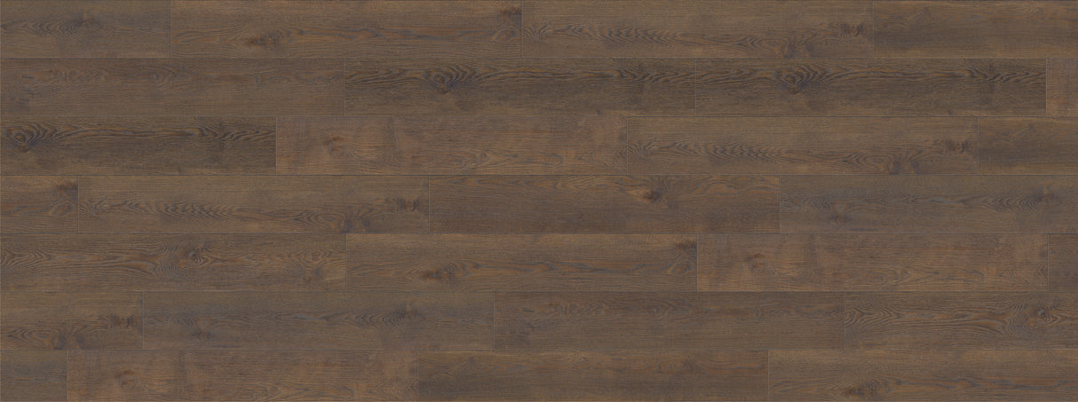 8mm w/pad Pendragon Peak Oak Water-Resistant Hybrid Resilient Flooring - Sample