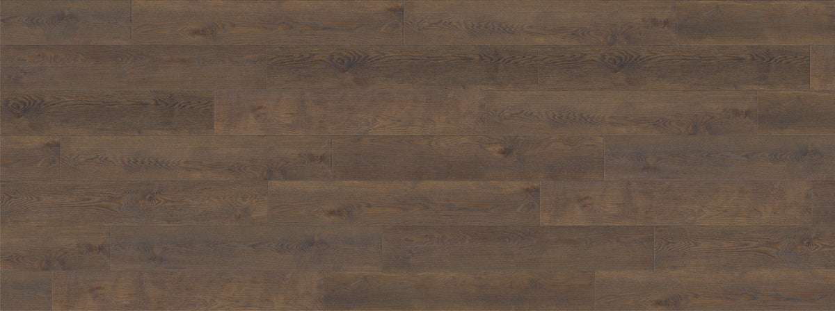 8mm w/pad Pendragon Peak Oak Water-Resistant Hybrid Resilient Flooring - Sample