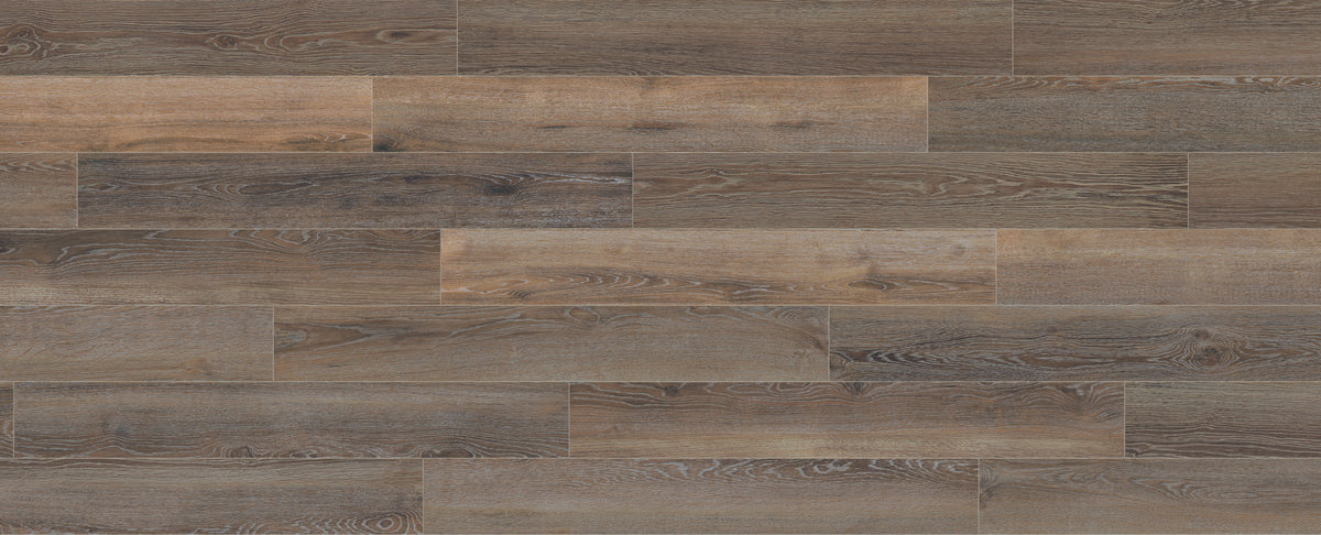 8mm w/pad Sirena Oak Water-Resistant Hybrid Resilient Flooring - Sample