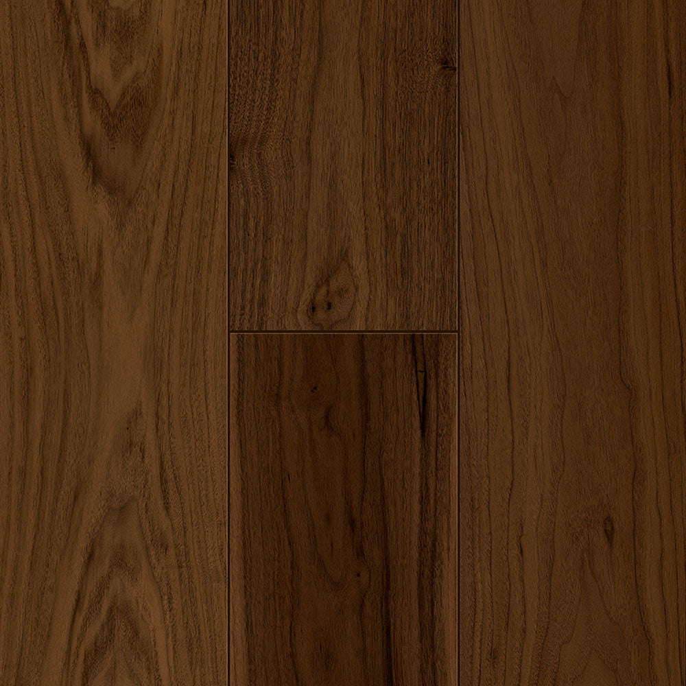 8mm w/pad Willow Bend Walnut Water-Resistant Hybrid Resilient Flooring - Sample