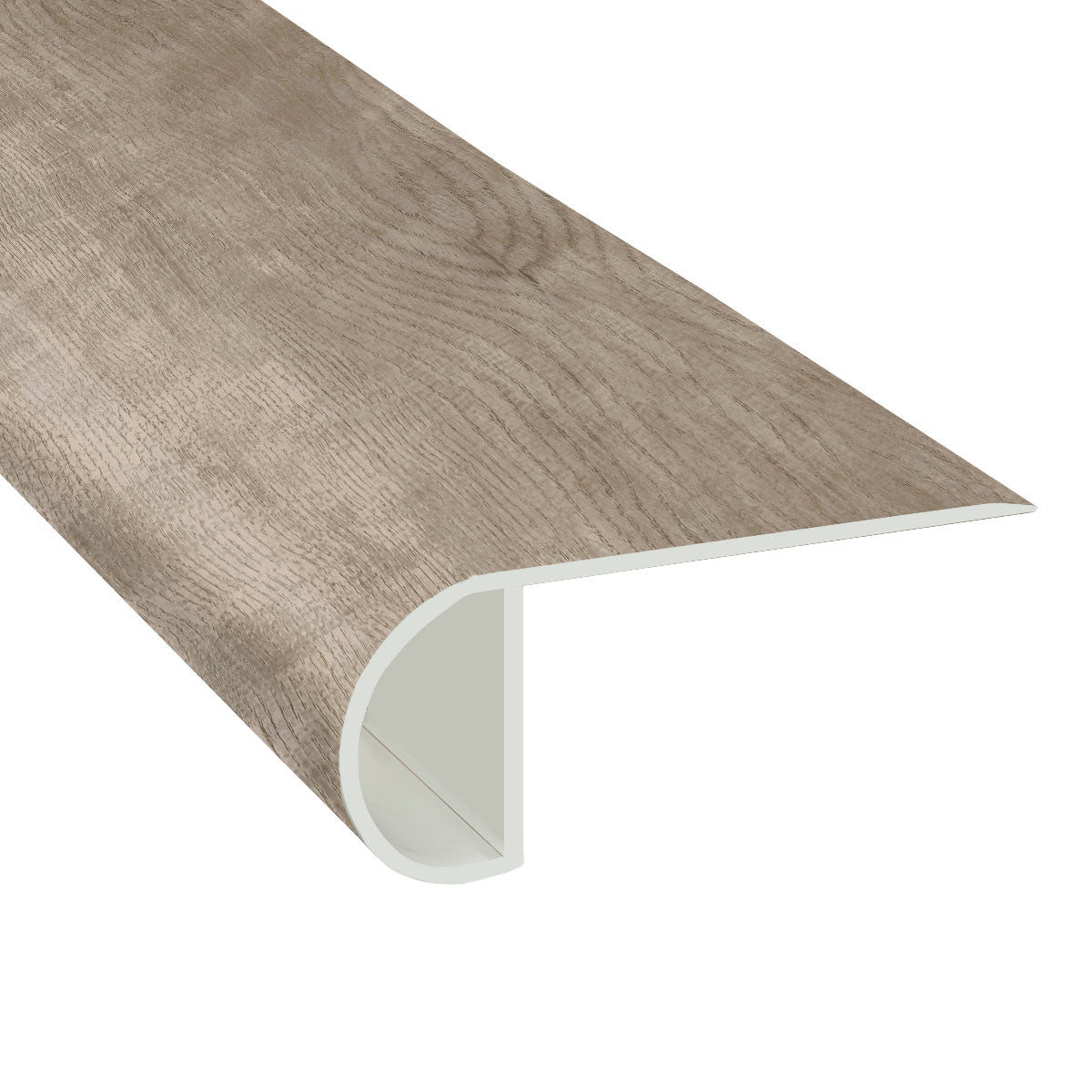 Duskwood Hickory Waterproof 2.25 in wide x 7.5 ft Length Low Profile Stair Nose