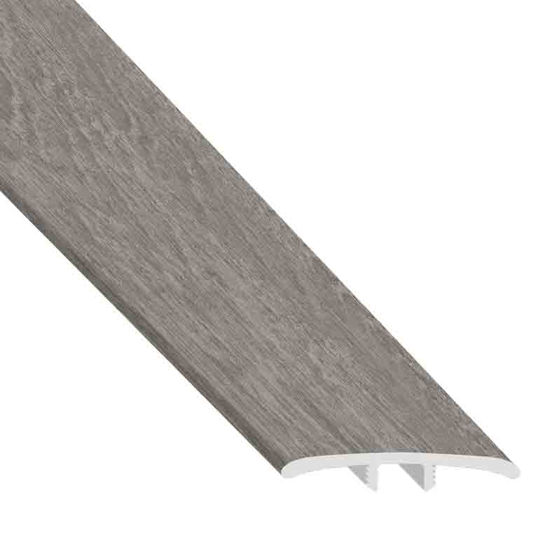 Night Heron Oak Hybrid Resilient Waterproof 1.77 in wide x 7.5 ft Length Low Profile T-Molding