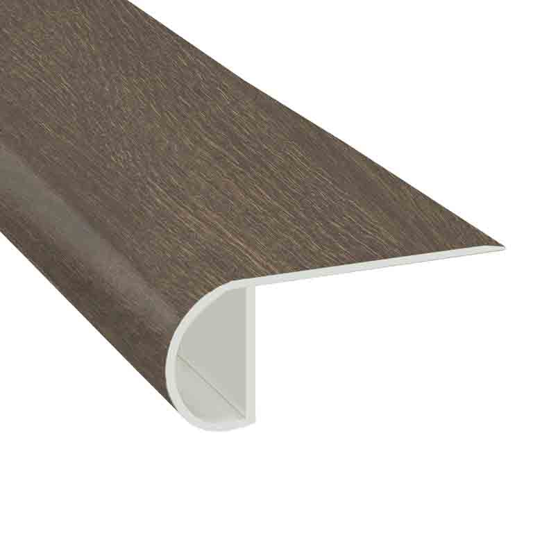 Pendragon Peak Oak Hybrid Resilient Waterproof 2.25 in wide x 7.5 ft Length Low Profile Stair Nose