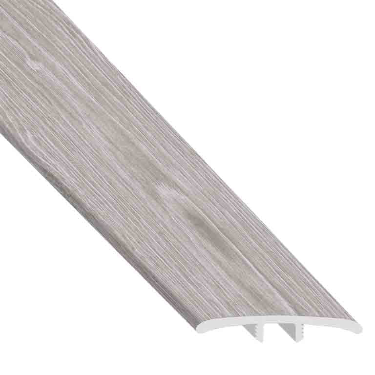 Swedish Cottage Oak Hybrid Resilient Waterproof 1.77 in wide x 7.5 ft Length Low Profile T-Molding