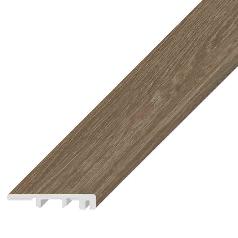 Sirena Oak Hybrid Resilient Waterproof 1.5 in wide x 7.5 ft Length Low Profile End Cap